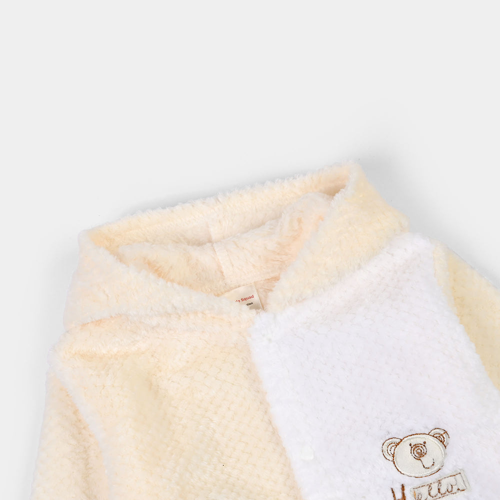 Infant Unisex Romper FL235-1P - White/Yellow