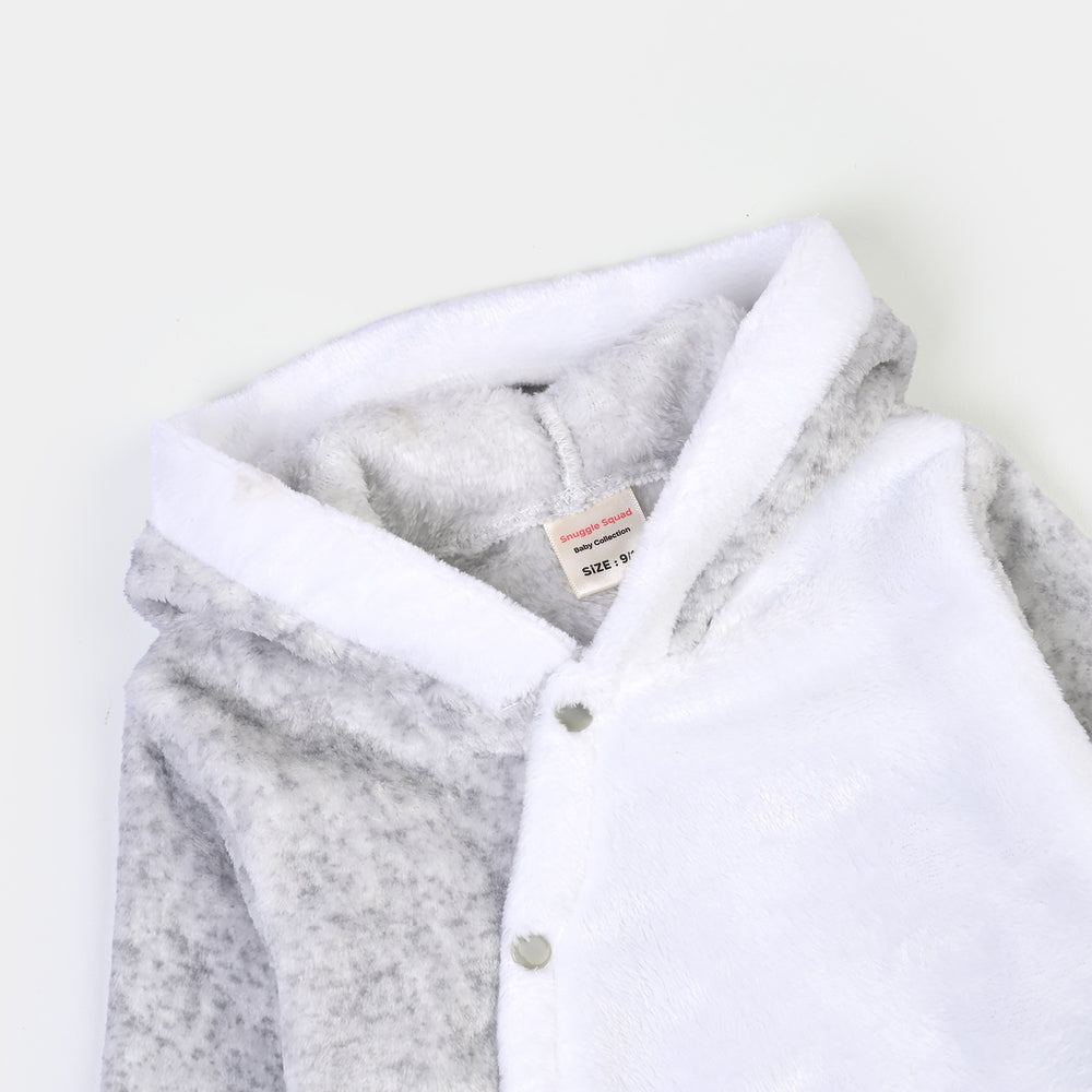 Infant Unisex Romper SH136-1P - White/Grey