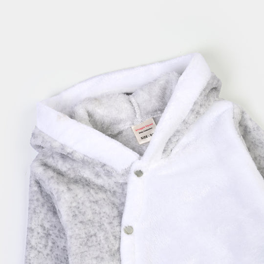Infant Unisex Romper SH136-1P - White/Grey