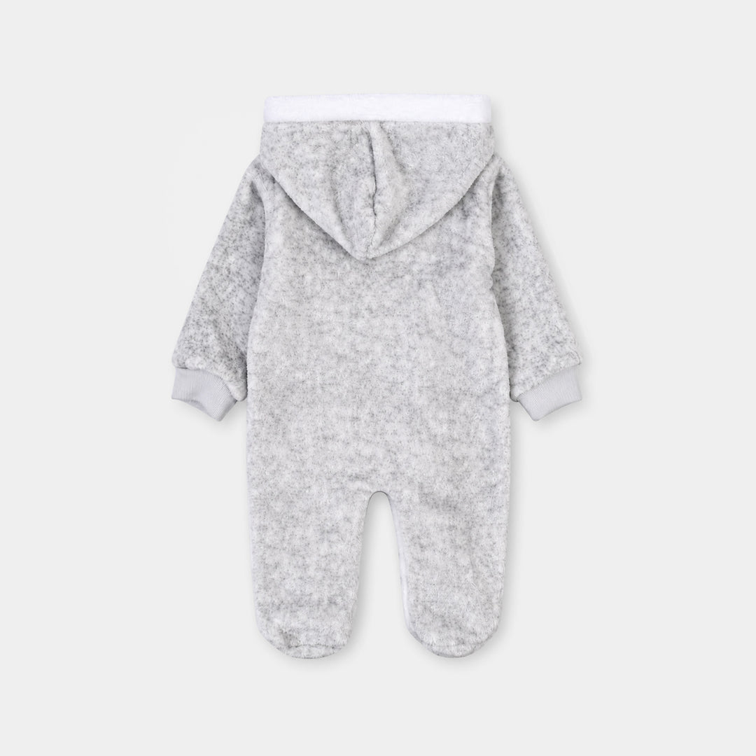 Infant Unisex Romper SH136-1P - White/Grey