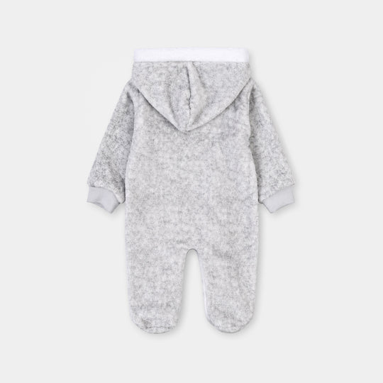 Infant Unisex Romper SH136-1P - White/Grey