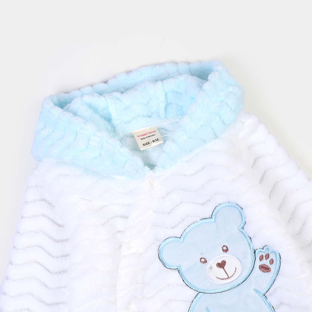 Infant Unisex Romper FL259-1P - White/Blue