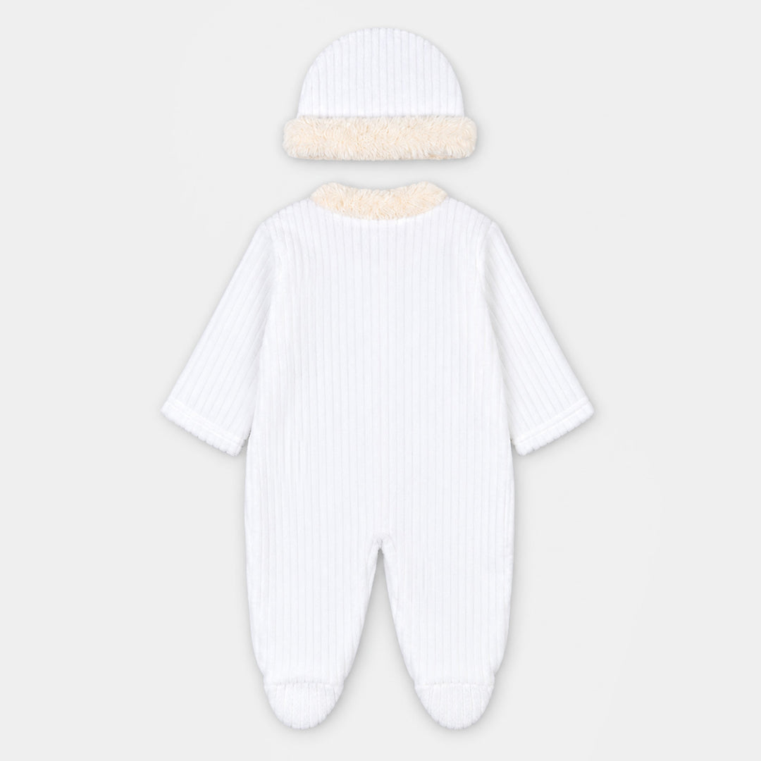 Infant Unisex Romper FL199-2P - White