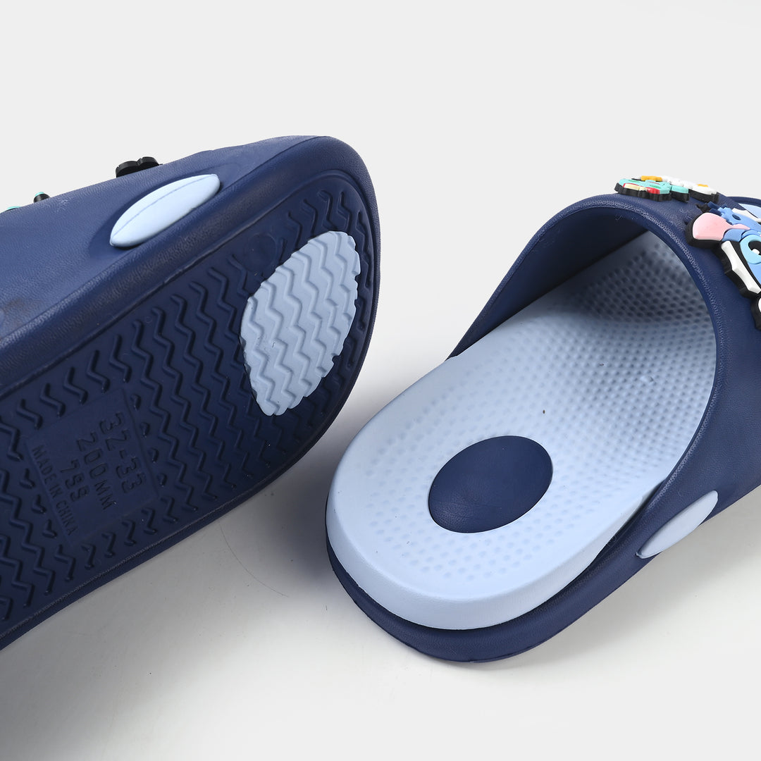 Boys Slipper 799-B66 - NAVY