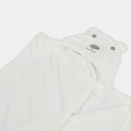 Baby Hooded Blanket – Soft & Cozy