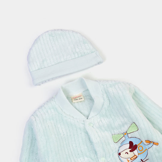 Infant Unisex Romper FL200-2P -Sea Green