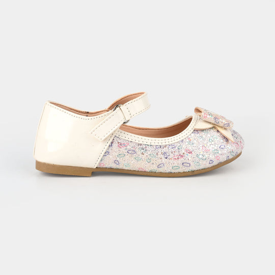 Girls Pumps 11-79 - WHITE