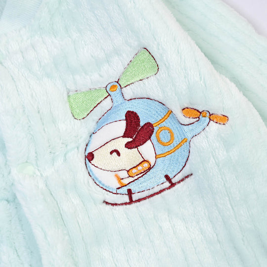 Infant Unisex Romper FL200-2P -Sea Green