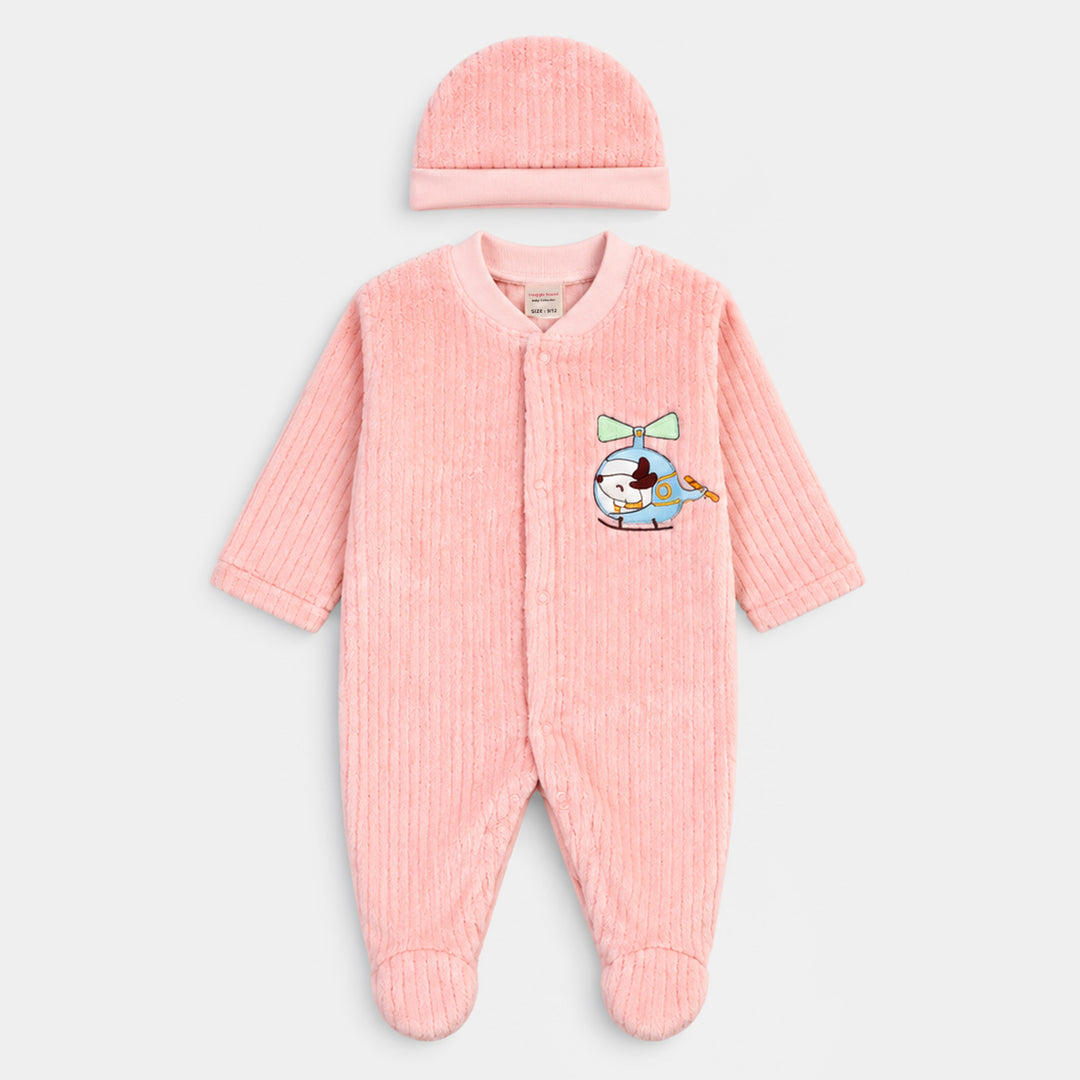 Infant Unisex Romper FL200-2P - Peach
