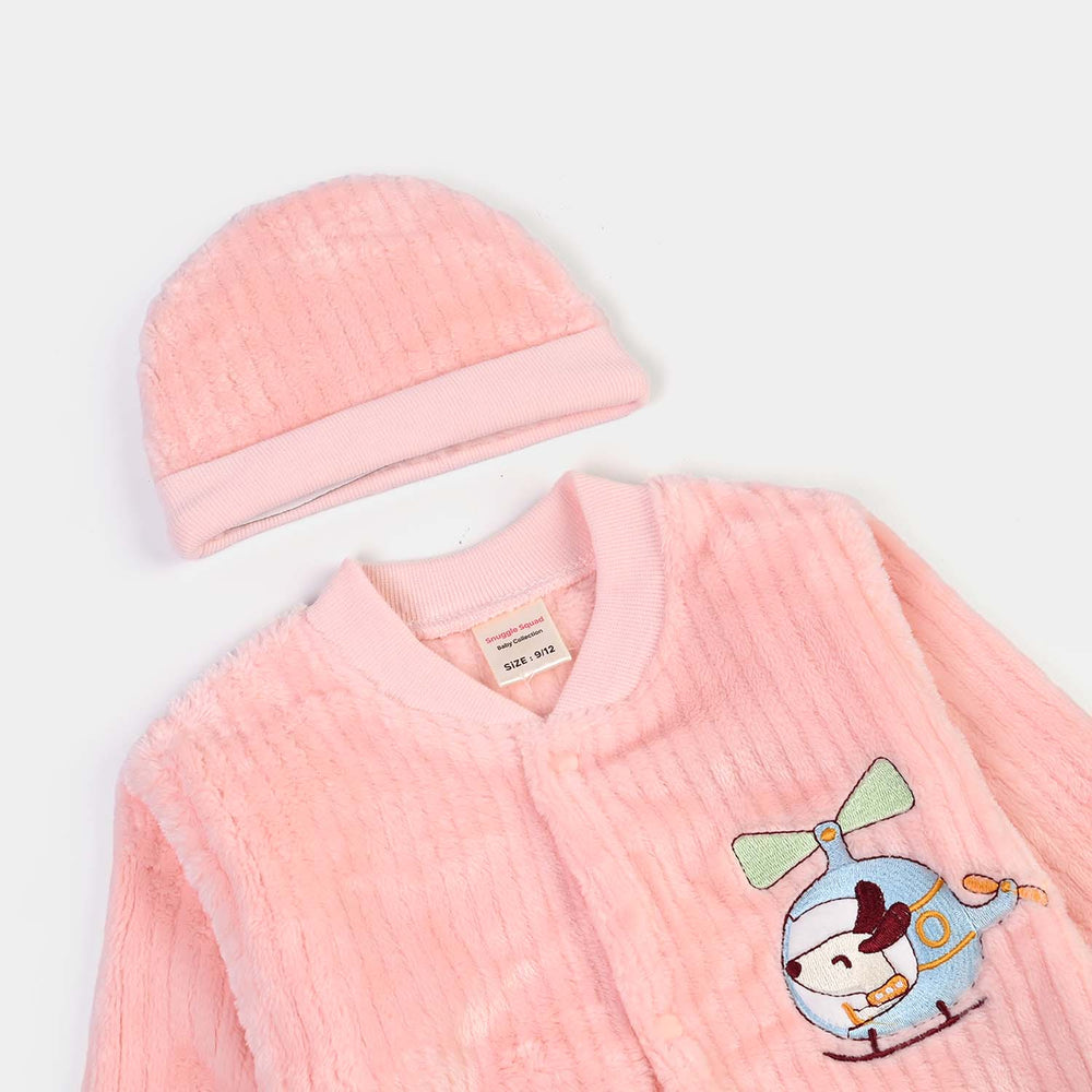 Infant Unisex Romper FL200-2P - Peach