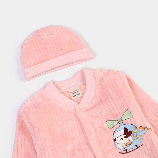 Infant Unisex Romper FL200-2P - Peach