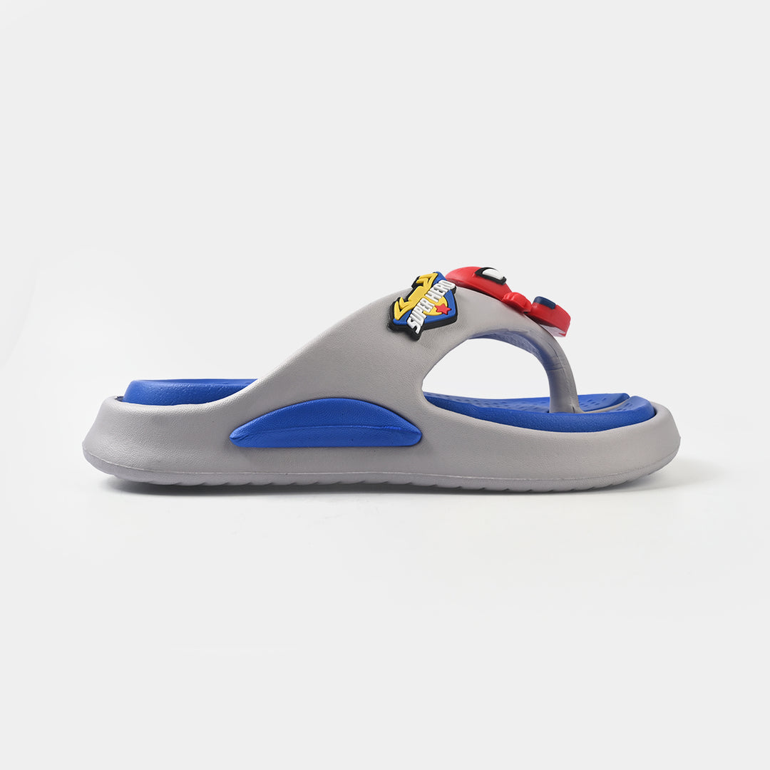 Boys Slipper 016-A2 - GREY