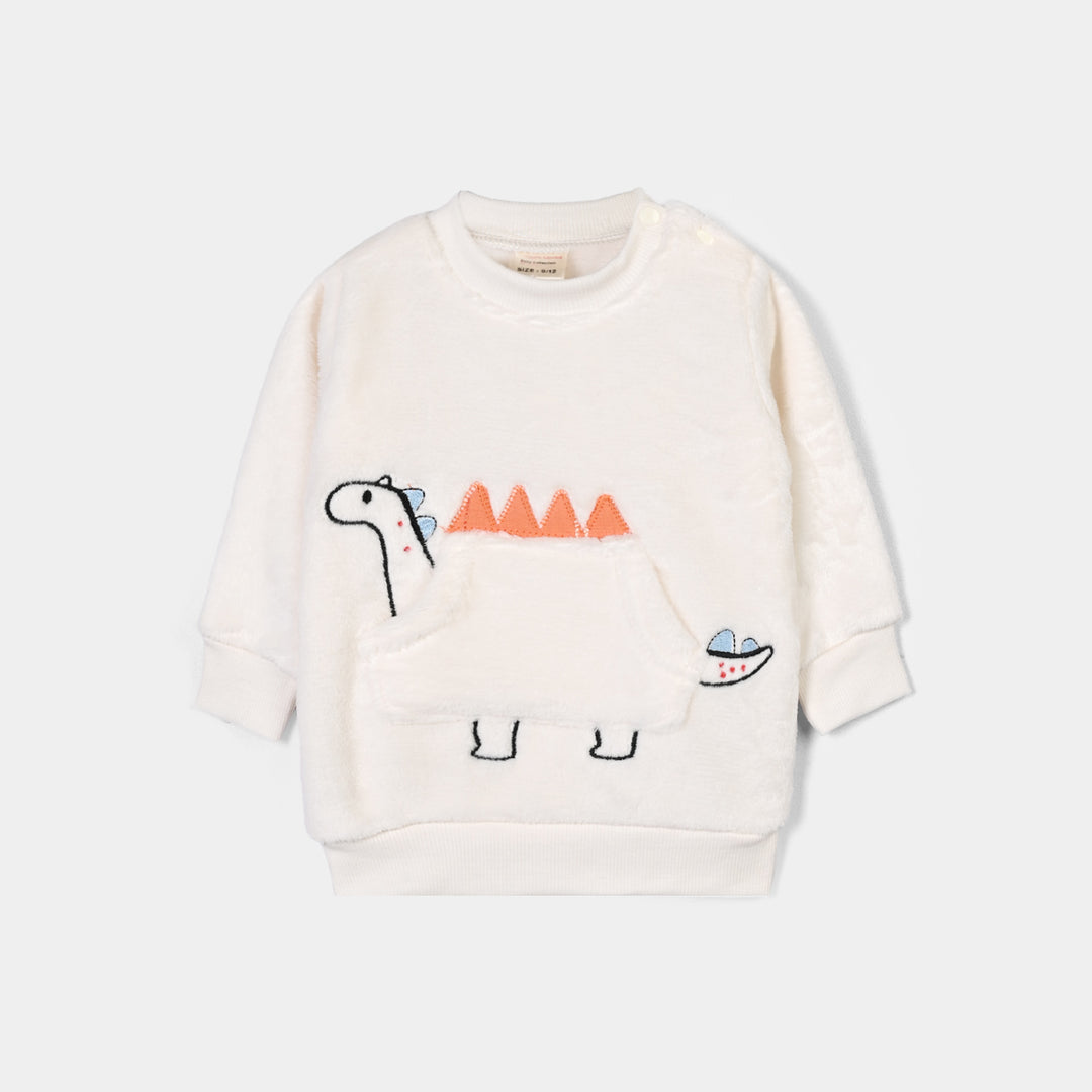 Infant Boys Knitted Suit SH131-2P - Off White
