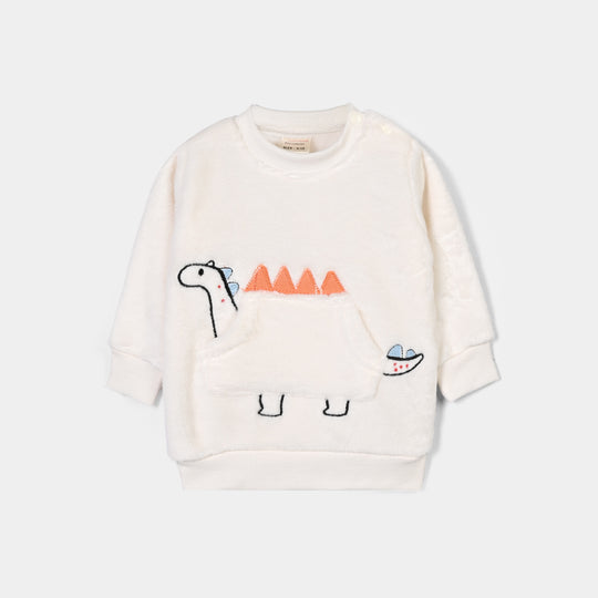 Infant Boys Knitted Suit SH131-2P - Off White