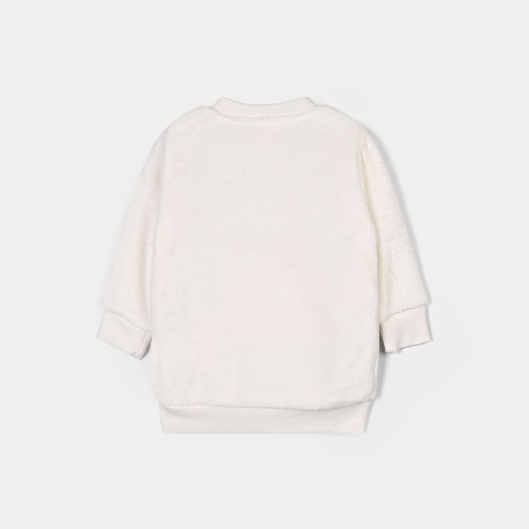 Infant Boys Knitted Suit SH131-2P - Off White