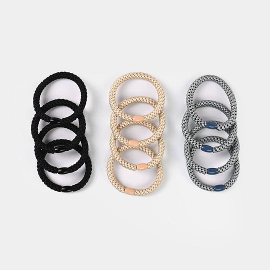 Braided Hair Ties – Soft Elastic Ponytail Holders