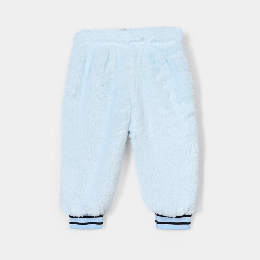Infant Boys Knitted Suit BJ043-3P - White/Blue
