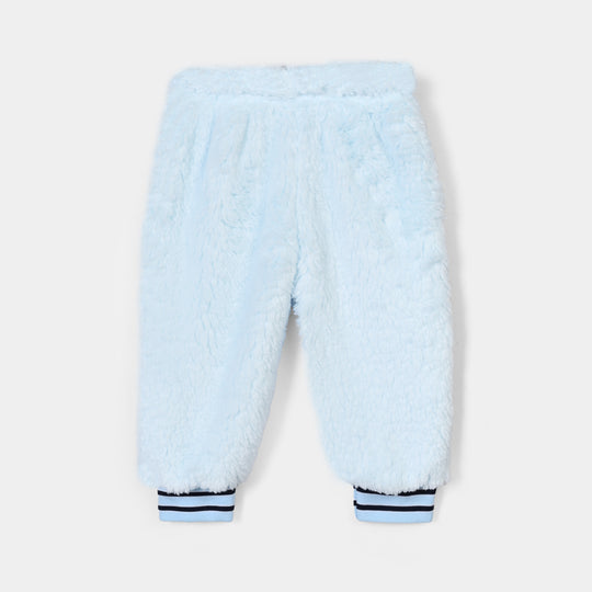 Infant Boys Knitted Suit BJ043-3P - White/Blue