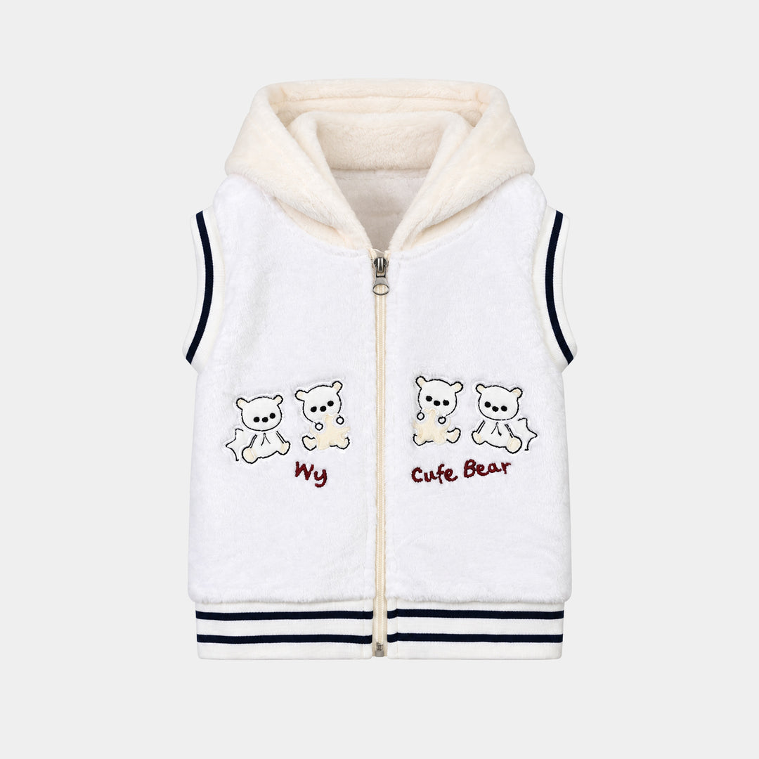 Infant Boys Knitted Suit Sh139-3P - White