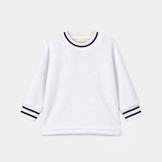 Infant Boys Knitted Suit Sh139-3P - White
