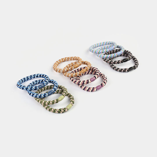Braided Hair Ties – Soft Elastic Ponytail Holders