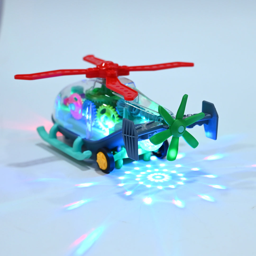 Helicopter With Light & Music Toy For Kids