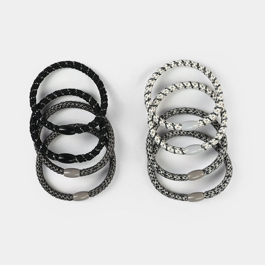Braided Hair Ties – Soft Elastic Ponytail Holders