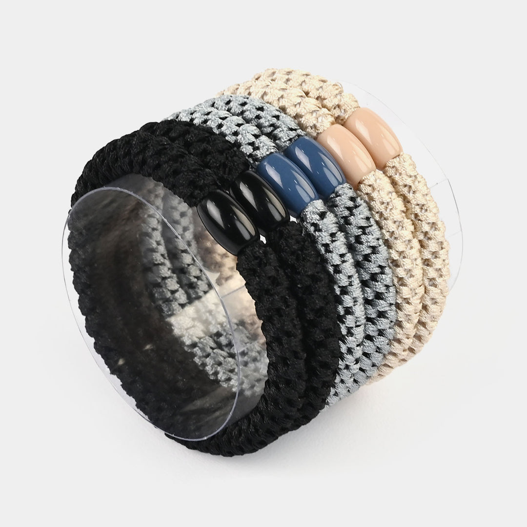Braided Hair Ties – Soft Elastic Ponytail Holders