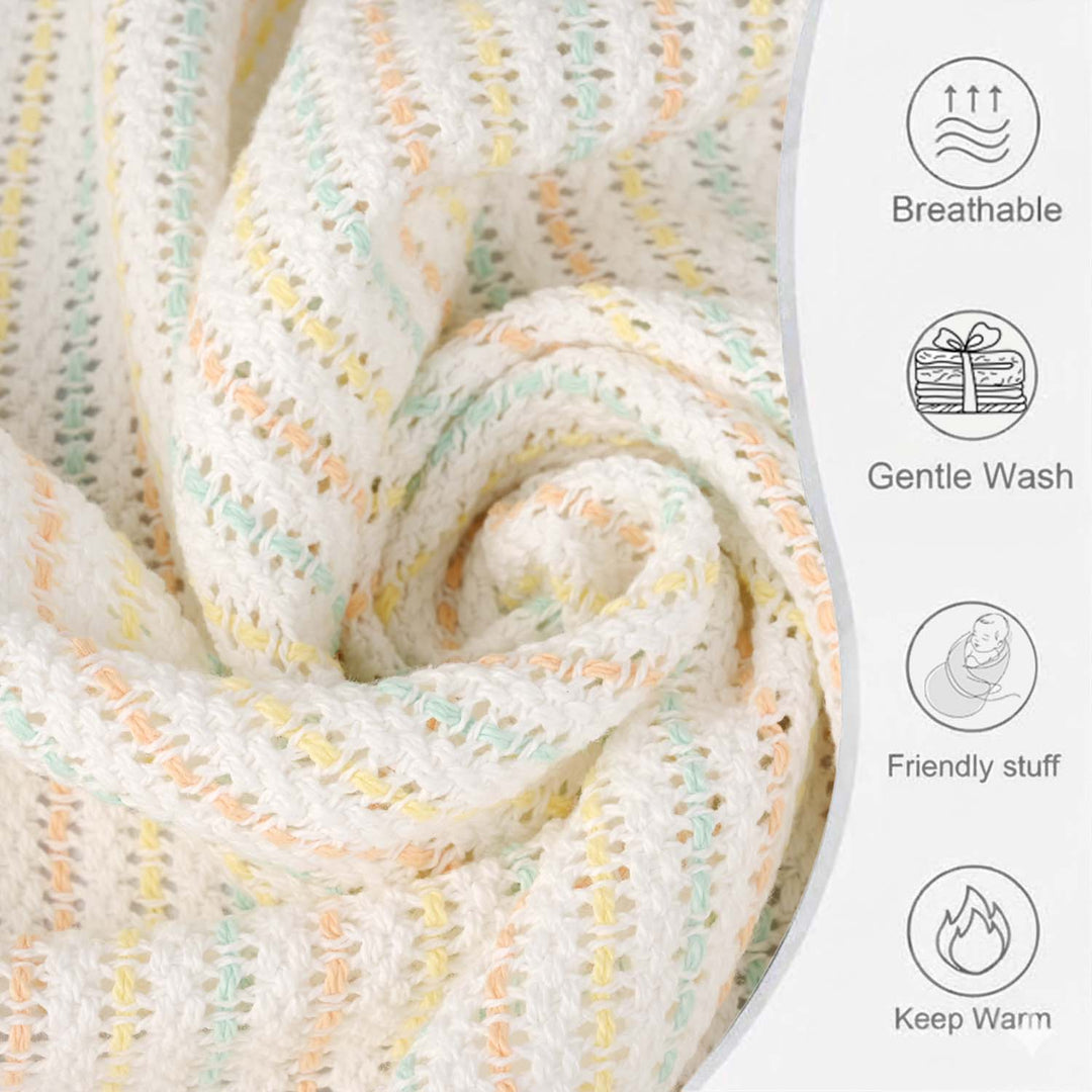 Soft & Comfortable Knitted Baby Blanket