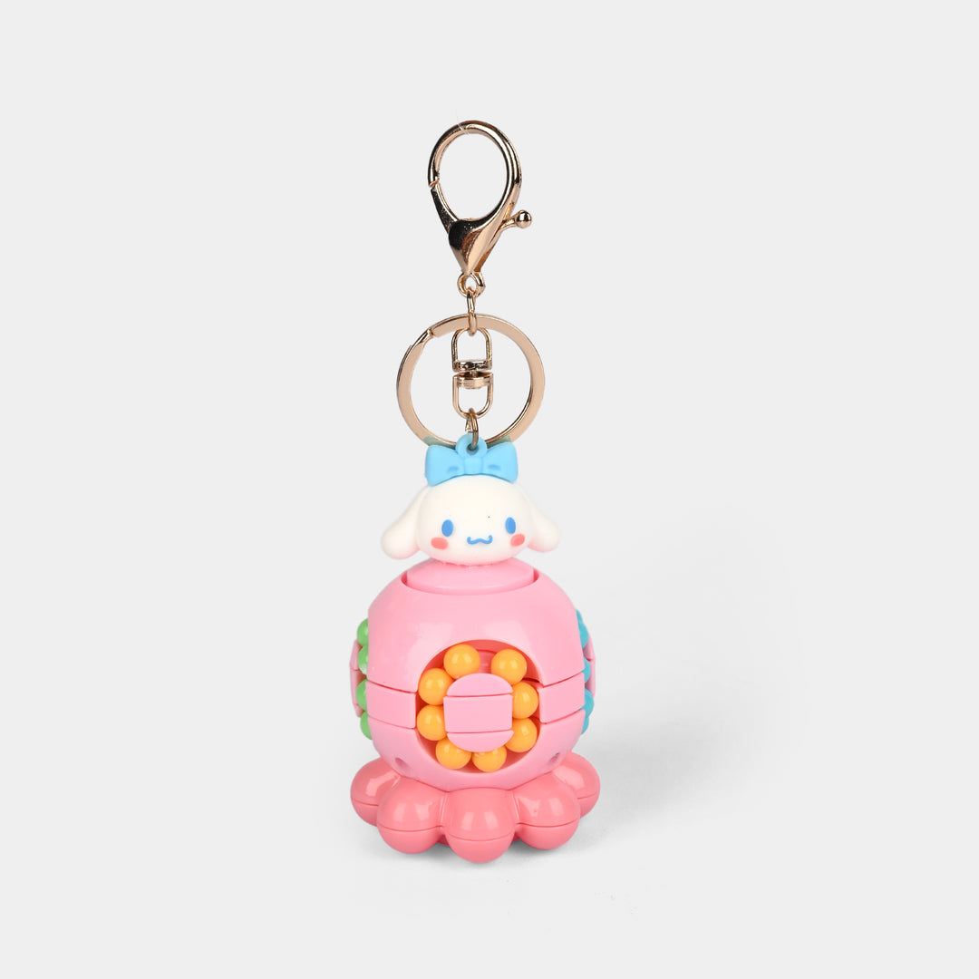 Rotating Bead Toy Keychain