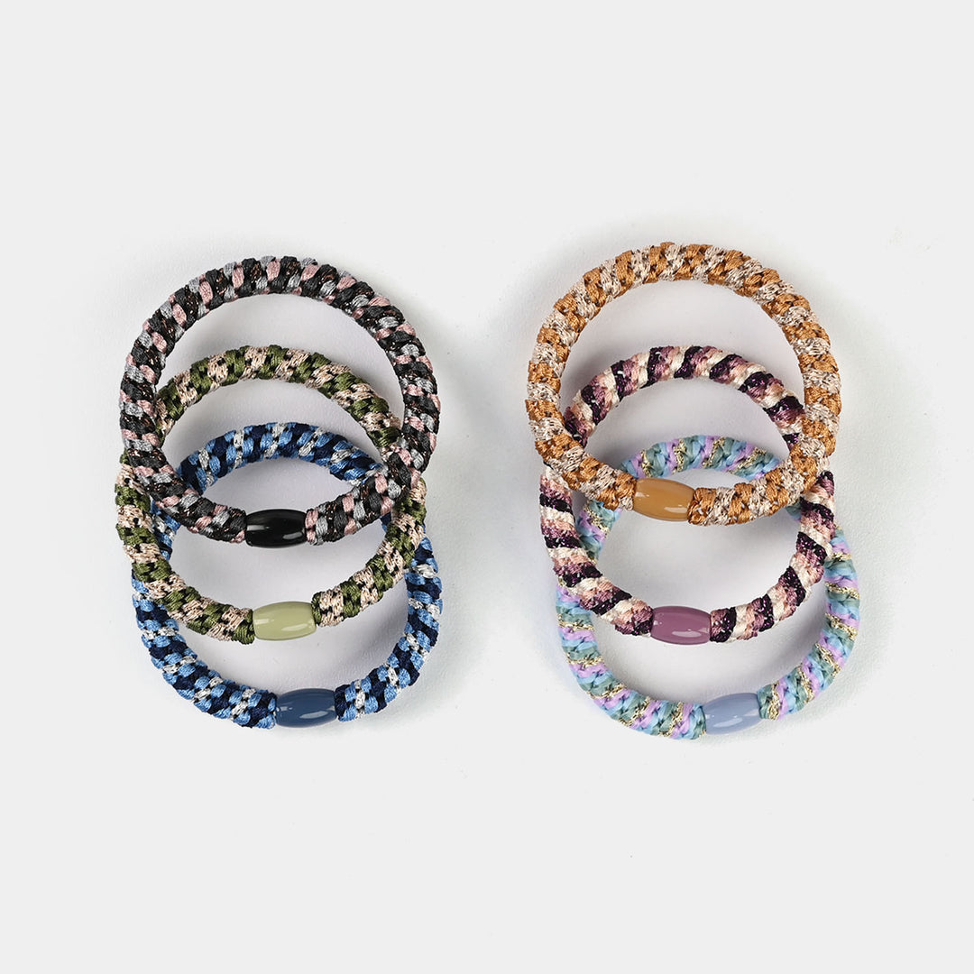 Braided Hair Ties – Soft Elastic Ponytail Holders