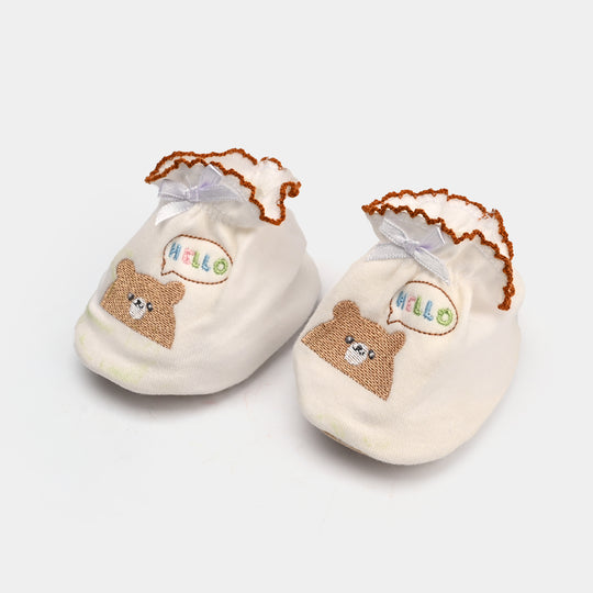 Soft Cotton Baby Shoes | 6M To 12M