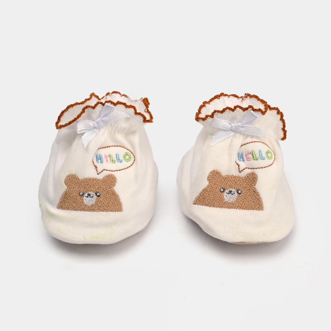 Soft Cotton Baby Shoes | 6M To 12M