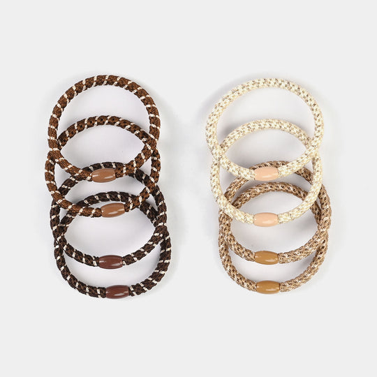 Braided Hair Ties – Soft Elastic Ponytail Holders