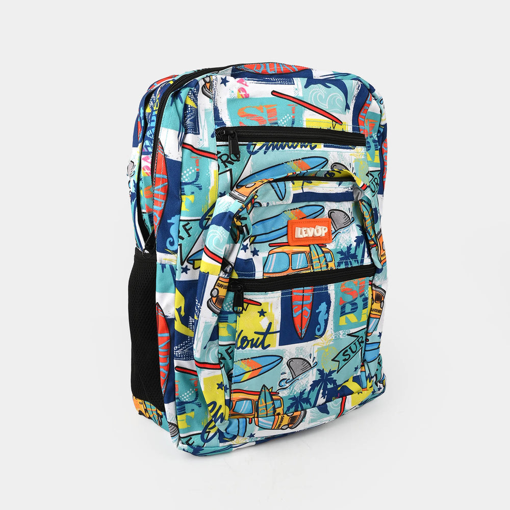 LEVUP 16" School Backpack For Class (1-4) for Kids