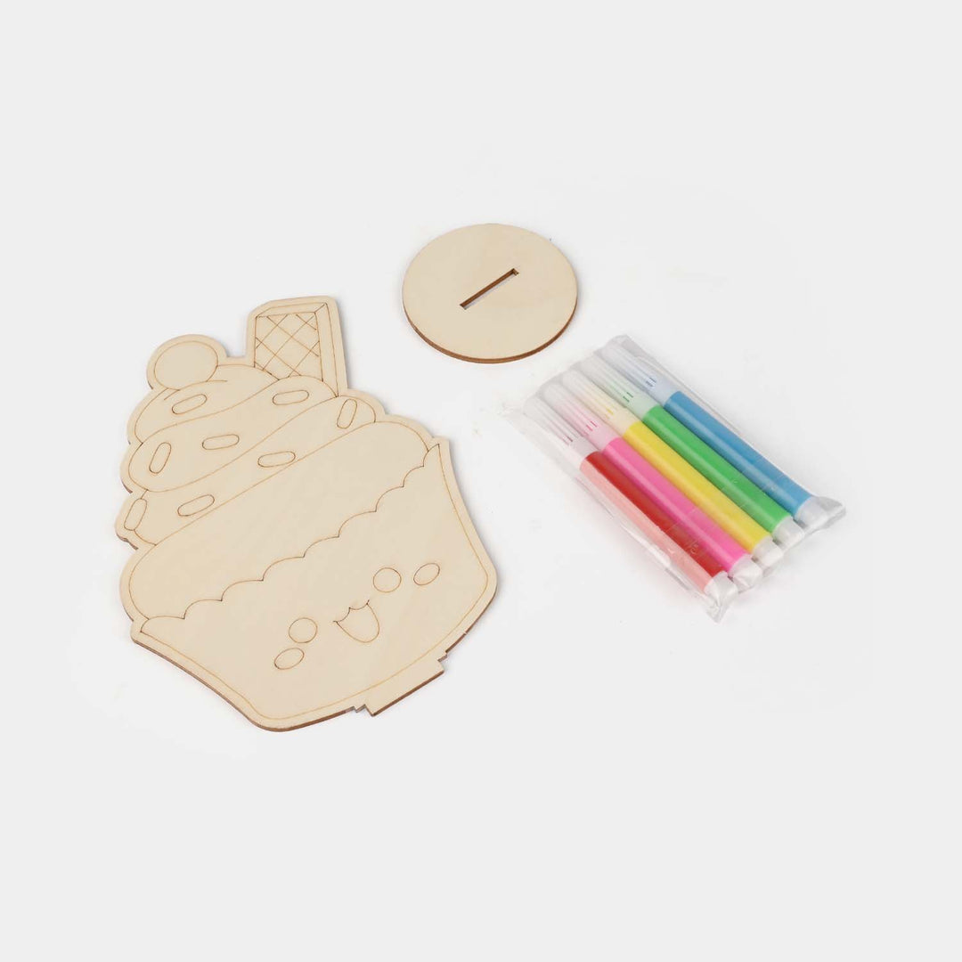 DIY Wooden Standee Coloring Craft Kit