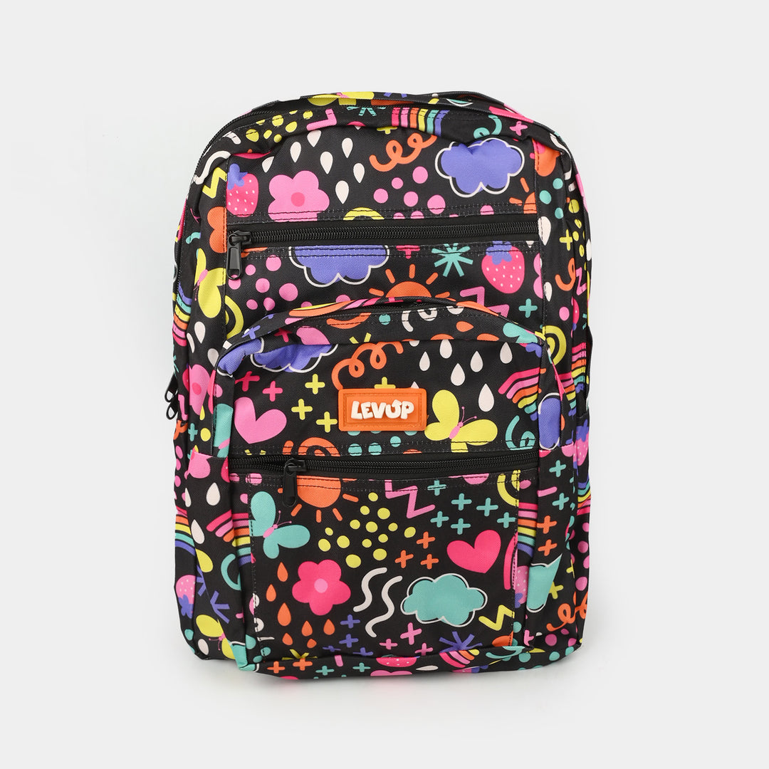 LEVUP 16" School Backpack For Class (1-4) for Kids