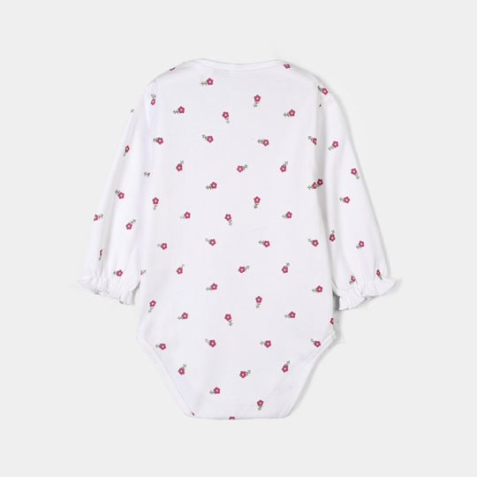 Infant Girls Corduroy Dungaree Suit-CORAL-Pink