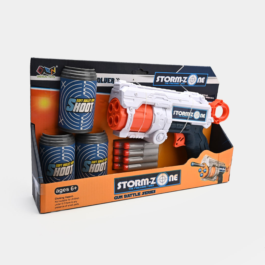 Eva Soft Bullet Target Toy with Target Cans