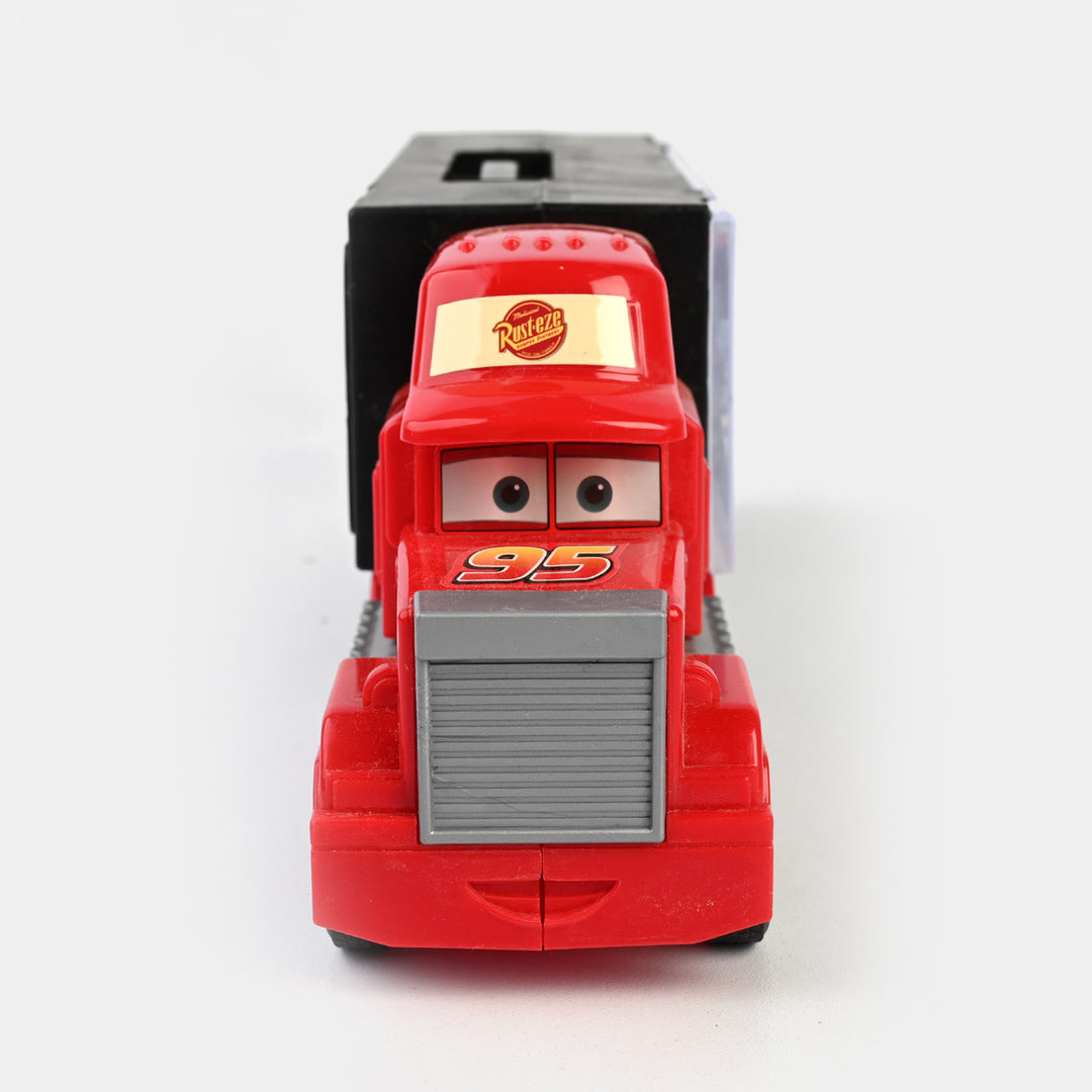 Free Wheel Car Carrier Truck With 6PCs Mini Car Toy For Kids