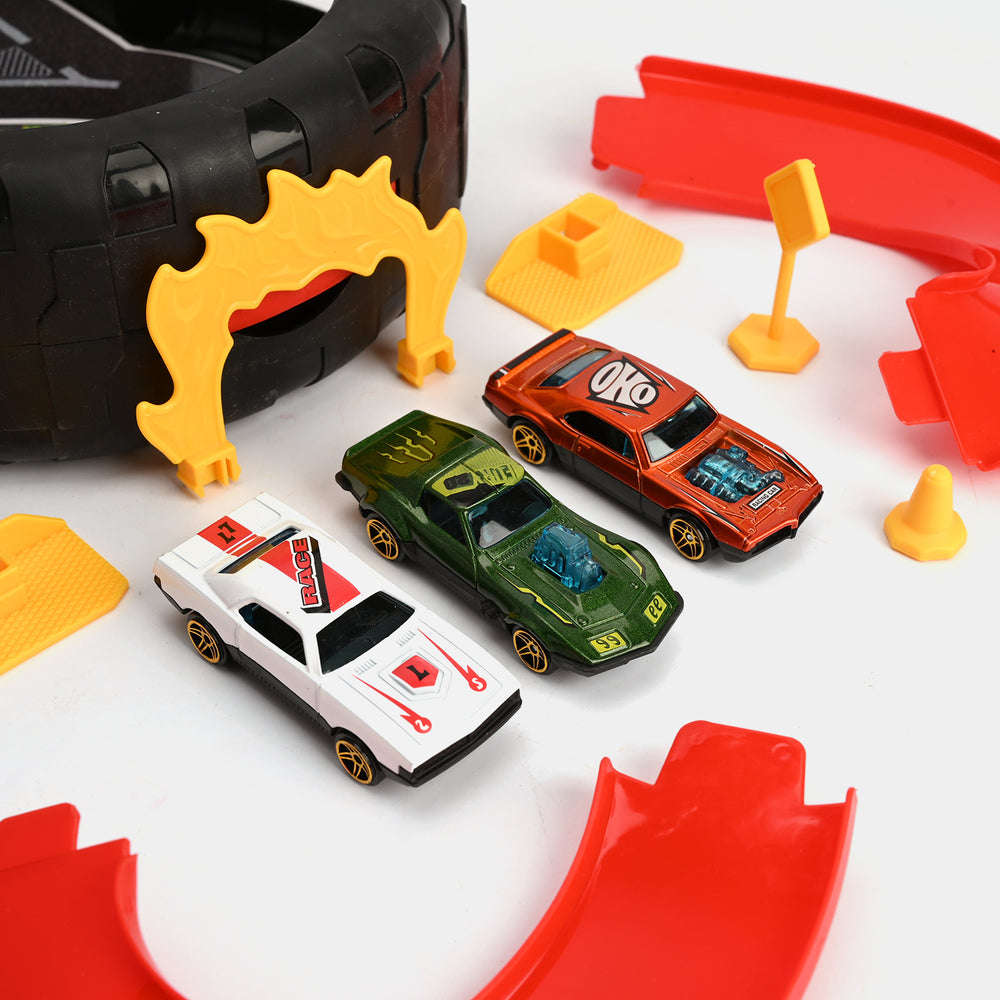 Parking Lot Play Set For Kids