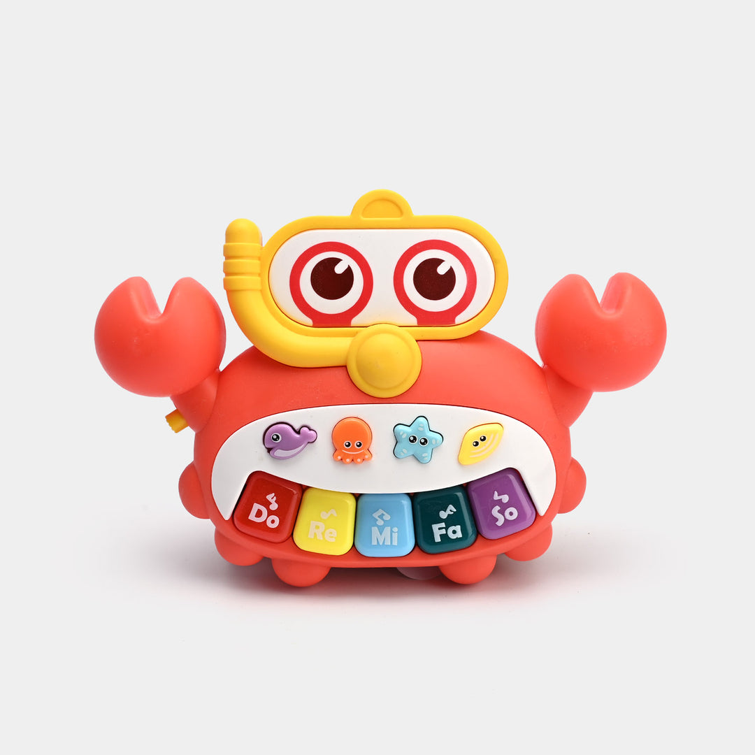 Animal Sounds Toy Piano Keyboard with Light & Music