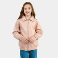 Girls PU Jacket Basic - PINK