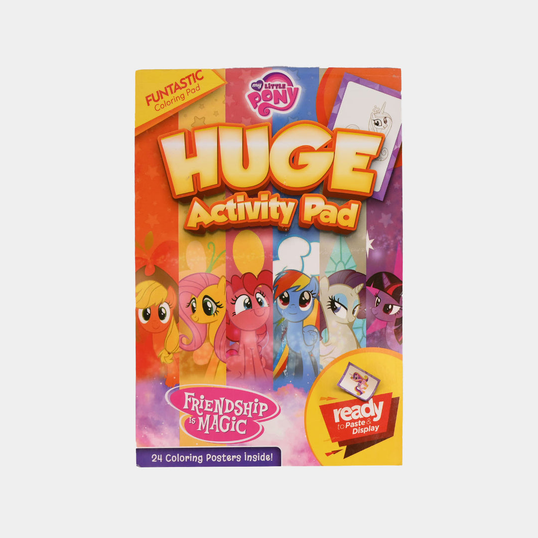 Huge Activity Pad Princess Pink Deluxe