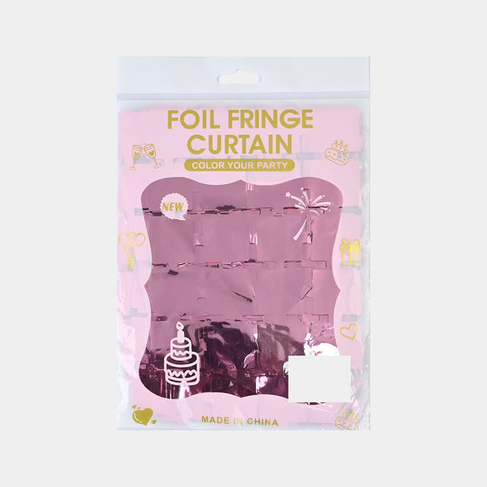 Square Shape Foil Fringe Curtain