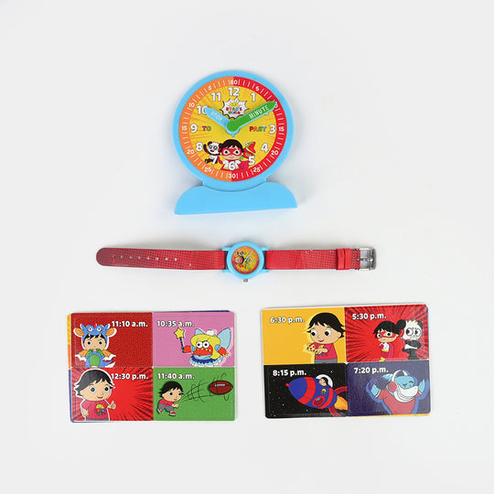 World Time Teacher Pocket Watch Set