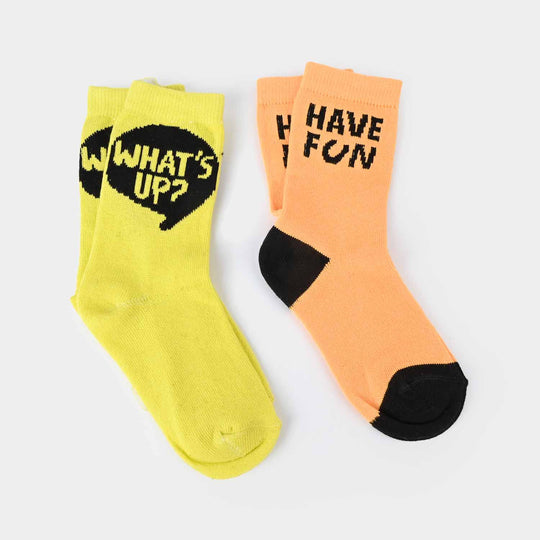 Boys Pack Of 2 Socks