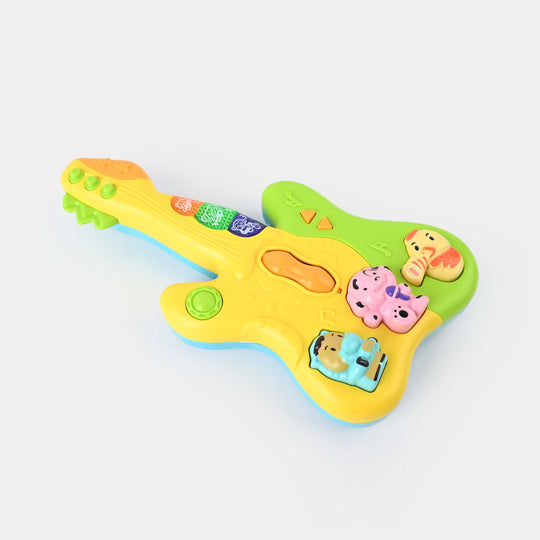 MUSICAL & LIGHT ATTRACTIVE MINI GUITAR FOR KIDS