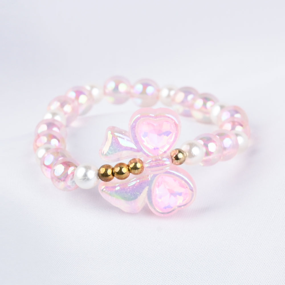 GIRLS ELEGANT BEADED NECKLACE & BRACELET