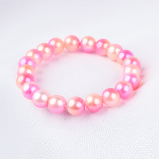 GIRLS ELEGANT BEADED NECKLACE & BRACELET